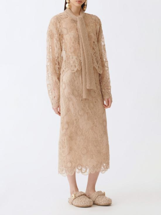 25FW 파비아나 필리피 블라우스 CAD215F327L552 0157 Beige - FABIANA FILIPPI