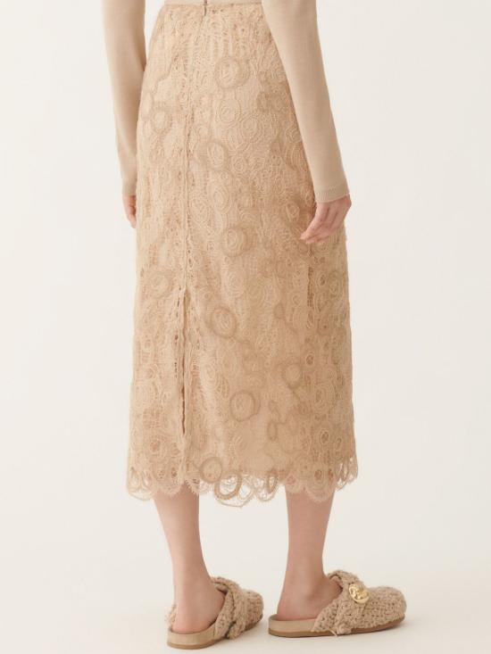 25FW 파비아나 필리피 롱 스커트 GND215F417L554 0157 Beige - FABIANA FILIPPI