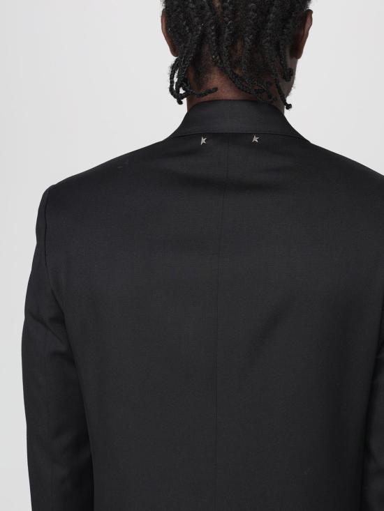 25FW 골든구스 더블 브레스티드 블레이저 GMP00835P00152190100 Black - GOLDEN GOOSE