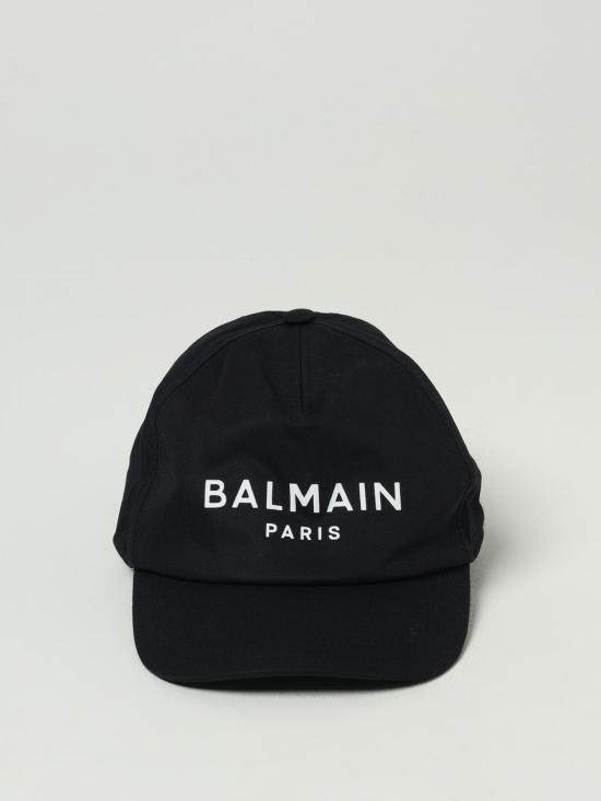 25FW [키즈] 발망 모자 BX0P17Z1053 930BC Black - BALMAIN