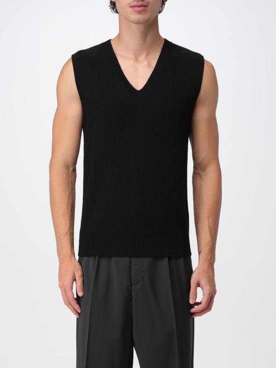 25FW 바레나 니트 베스트 KNU52870305 590 Black