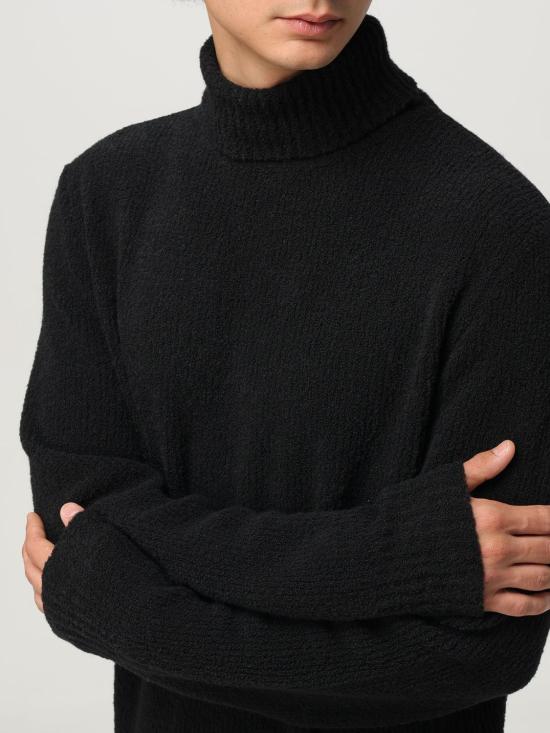25FW 바레나 터틀넥 KNU52810509 590 Black - BARENA
