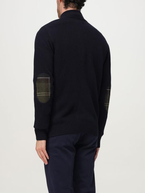 25FW 바버 집업 니트 MKN0837 NY91 Navy - BARBOUR