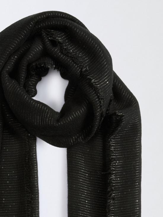 25FW 파비아나 필리피 머플러/스카프 SAD215A881L800 825 Black - FABIANA FILIPPI