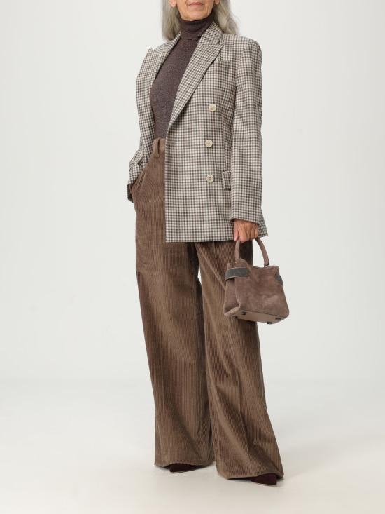 25FW 브루넬로 쿠치넬리 터틀넥 M41800063P C4211 Brown - BRUNELLO CUCINELLI