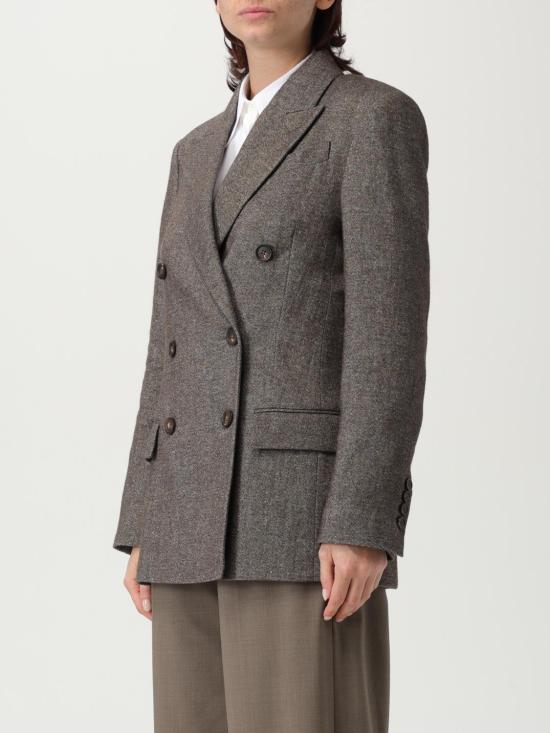 25FW 브루넬로 쿠치넬리 자켓 MG5277047P C103 Brown - BRUNELLO CUCINELLI