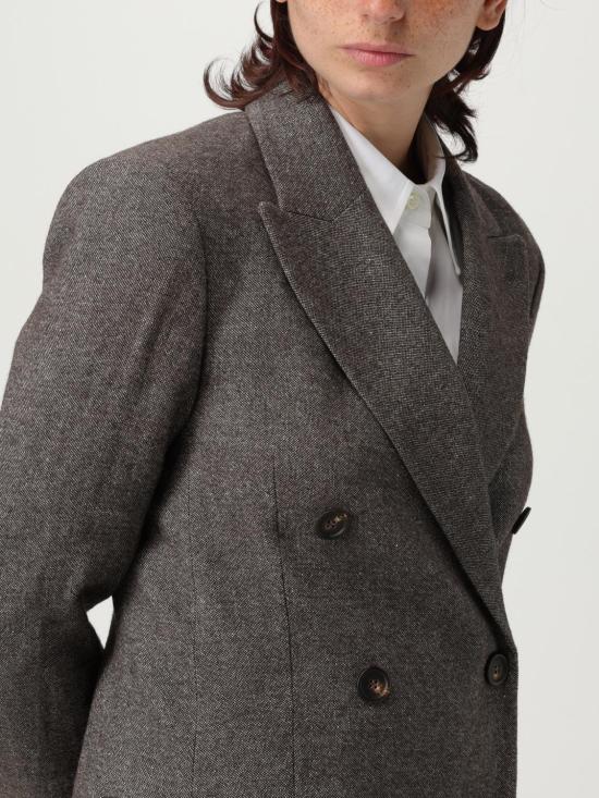 25FW 브루넬로 쿠치넬리 자켓 MG5277047P C103 Brown - BRUNELLO CUCINELLI