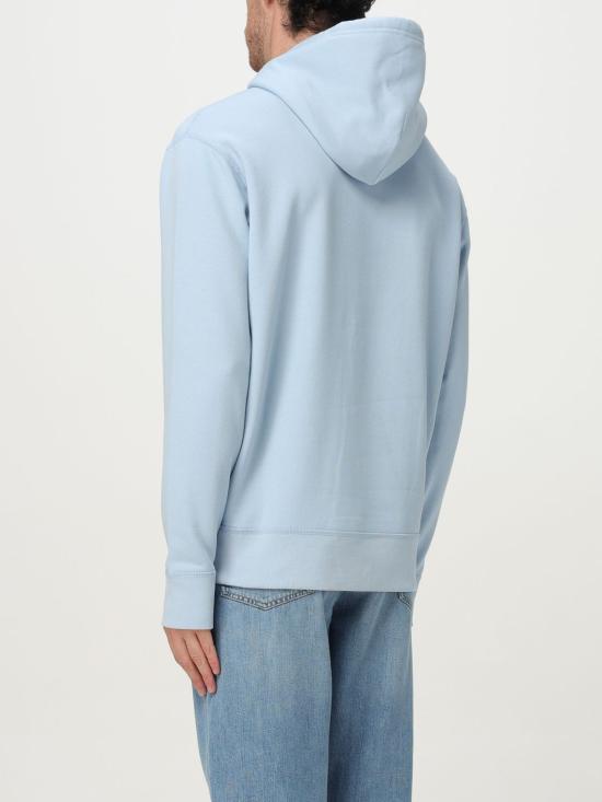 25FW 폴로 랄프로렌 포니 자수 플리스 후드 티셔츠  710766778 103 Blue 1 - POLO RALPH LAUREN