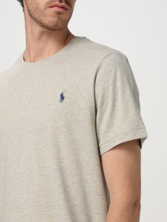25FW 폴로 랄프로렌 반팔 티셔츠 710680785 002 Grey - POLO RALPH LAUREN