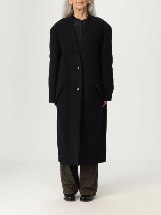 25FW 이자벨마랑 FLORANE 코트 MA0439FAB1D03I 01BK Black