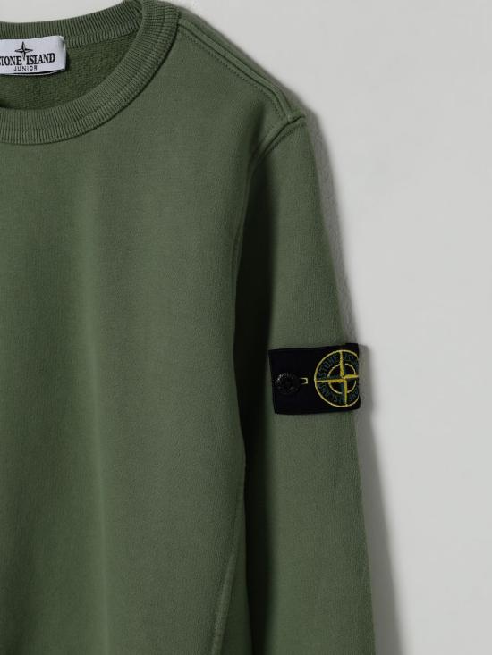 25FW [키즈] 스톤 아일랜드 풀오버 6100001S0A20 V0055 Sage - STONE ISLAND