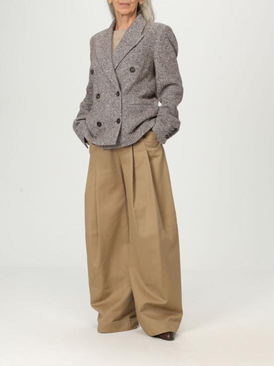 25FW 브루넬로 쿠치넬리 스트레이트 팬츠 MB141P9022 C5785 Beige - BRUNELLO CUCINELLI