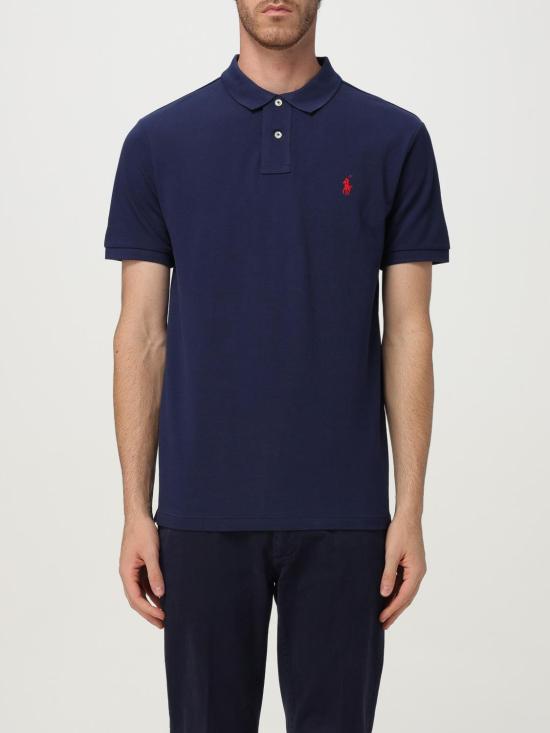 25FW 폴로 랄프로렌 폴로 티셔츠 710795080 007 Blue