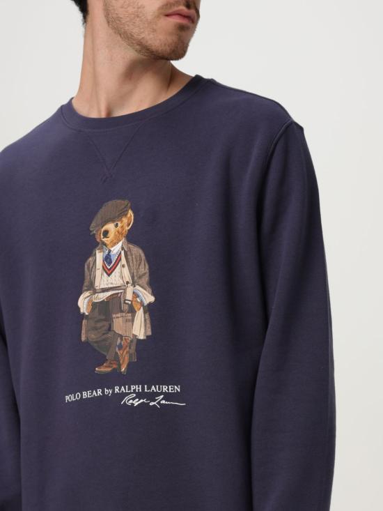 25FW 폴로 랄프로렌 긴팔 티셔츠 710980305 001 Blue - POLO RALPH LAUREN