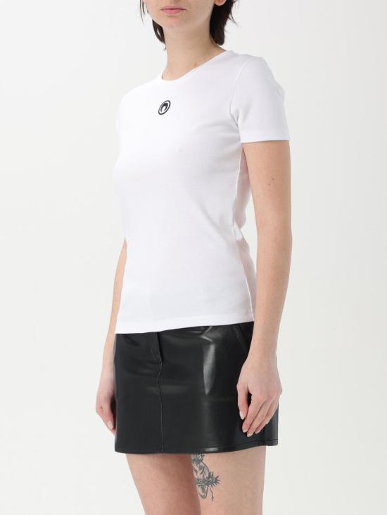 26SS 마린세르 반팔 티셔츠 WTT012ACJER0008 WH10 White - MARINE SERRE