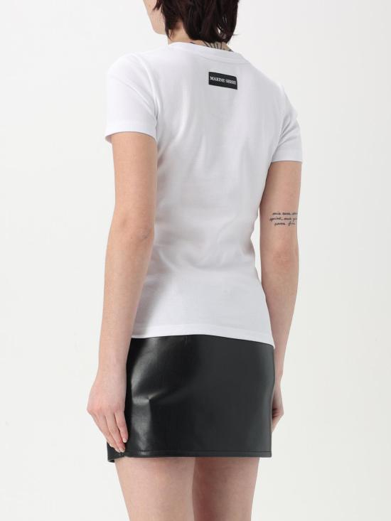 26SS 마린세르 반팔 티셔츠 WTT012ACJER0008 WH10 White - MARINE SERRE