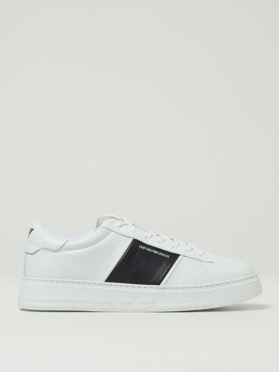 25FW 엠포리오 아르마니 스니커즈 EM003701 AF18017 MZ309 White