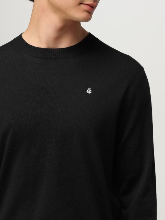 25FW 알렉산더 맥퀸 스웨터 839686Q1BEC 1218 Black - ALEXANDER MCQUEEN