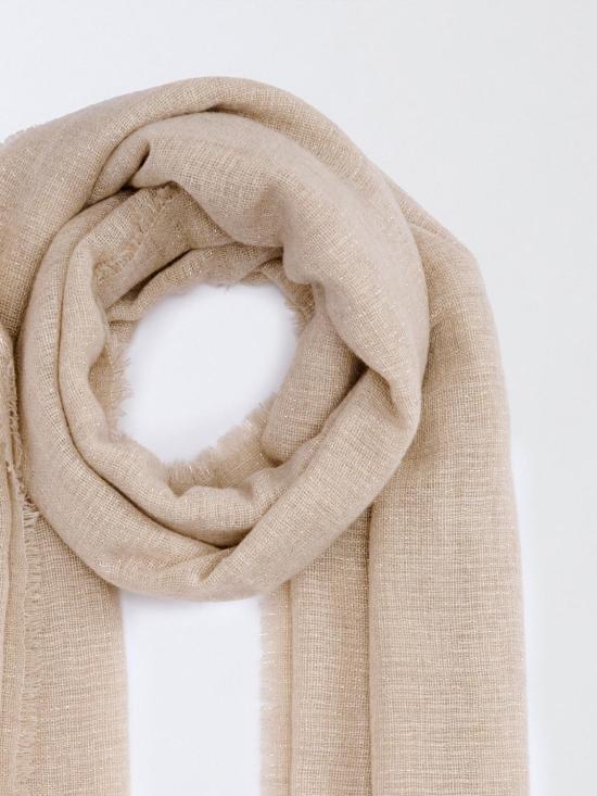 25FW 파비아나 필리피 머플러/스카프 SAD215A881L801 0145 Butter - FABIANA FILIPPI