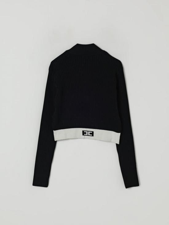 25FW [키즈] 엘리자베타프랜치 풀오버 EFMA173FL040 D748 Black - ELISABETTA FRANCHI