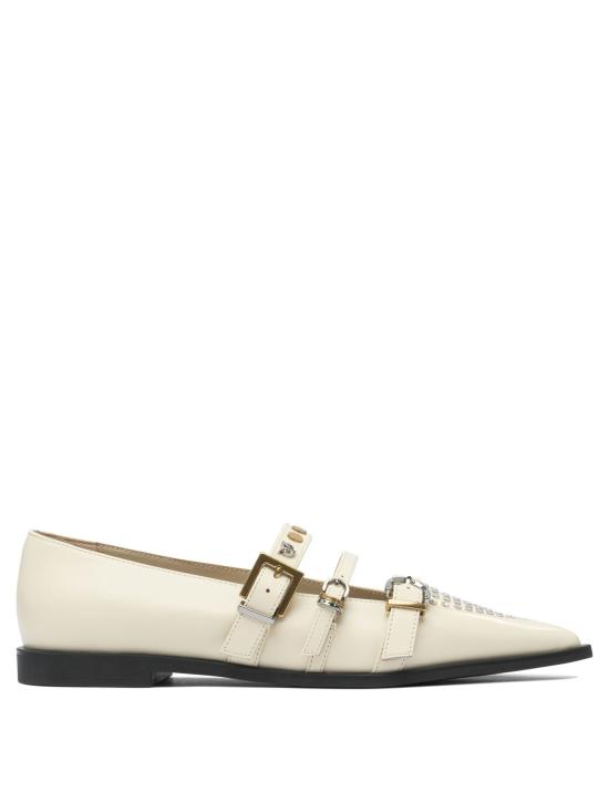 25FW 핑코 플랫 슈즈 SD0371P001DY7 Beige