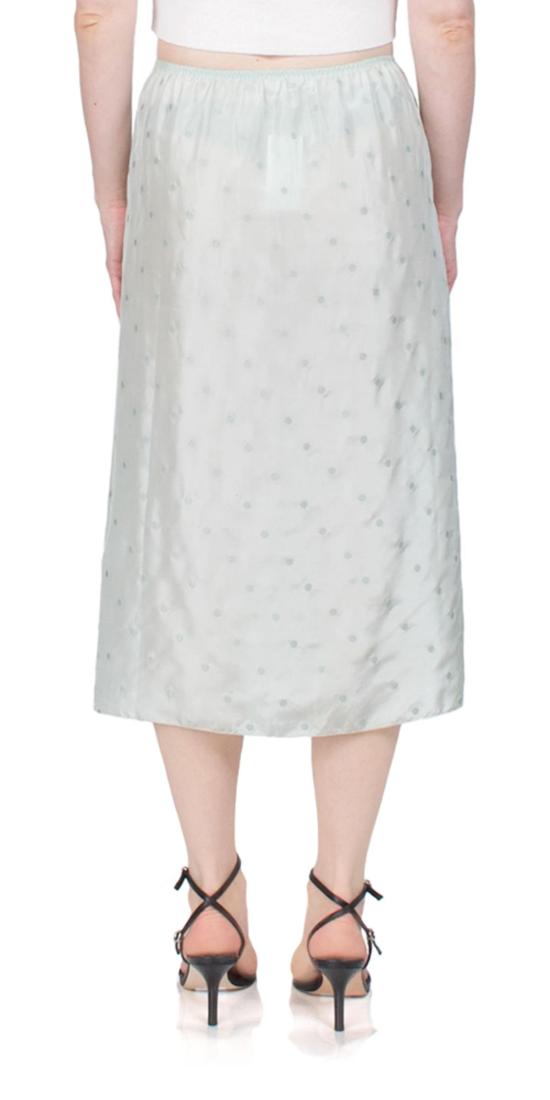  6397 숏 스커트 자수 슬립 스커트 - 6397