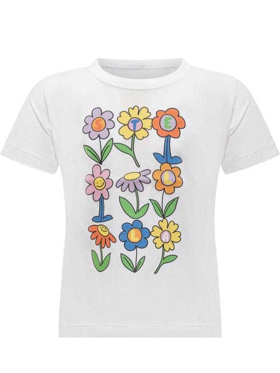 25FW [키즈] 스텔라 맥카트니 티셔츠 TX8A61Z0434 100 WHITE