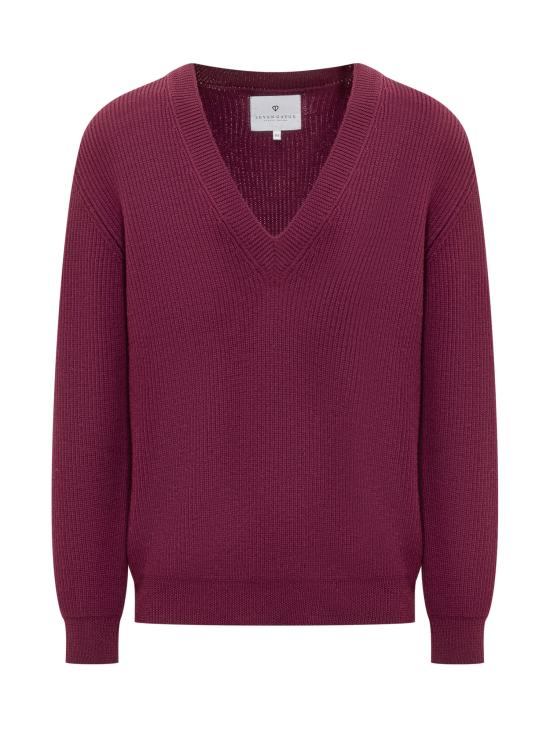  세븐 게이지 스웨터 W24SGPUL0025 10097 BORDEAUX
