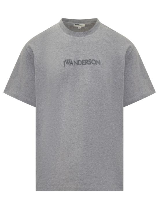 25FW JW앤더슨 반팔 티셔츠 JT0258PG1510 907 GREY MELANGE