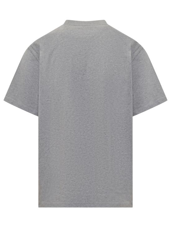 25FW JW앤더슨 반팔 티셔츠 JT0258PG1510 907 GREY MELANGE - JW ANDERSON