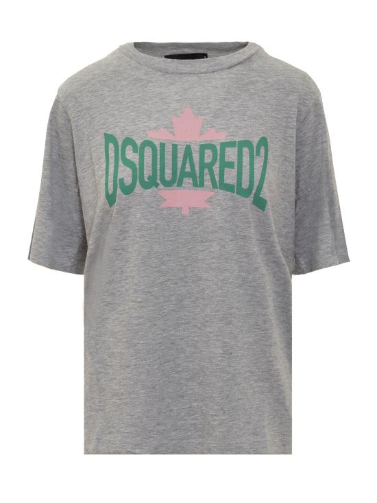  디스퀘어드2 반팔 티셔츠 S75GD0334S22146 857M GREY MELANGE