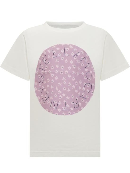 25FW [키즈] 스텔라 맥카트니 티셔츠 TX8B21Z0434 101 IVORY