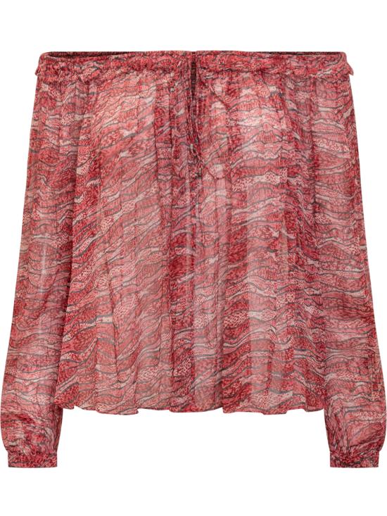 25SS 이자벨마랑에뚜왈 반팔 티셔츠 25PHT0346FBC1J07E 70RD RED