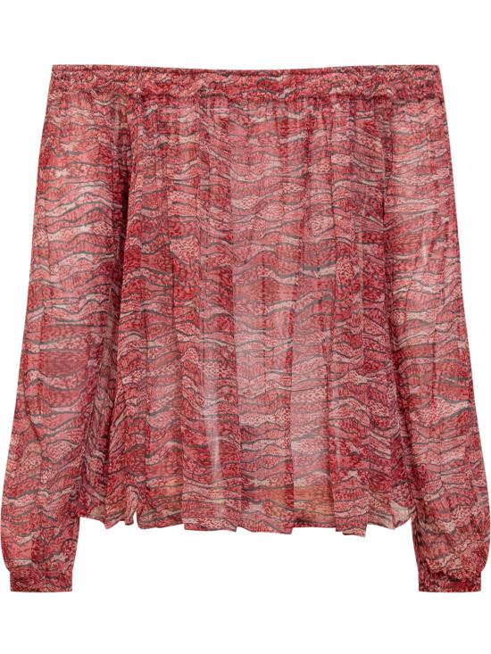 25SS 이자벨마랑에뚜왈 반팔 티셔츠 25PHT0346FBC1J07E 70RD RED - ISABEL MARANT ETOILE