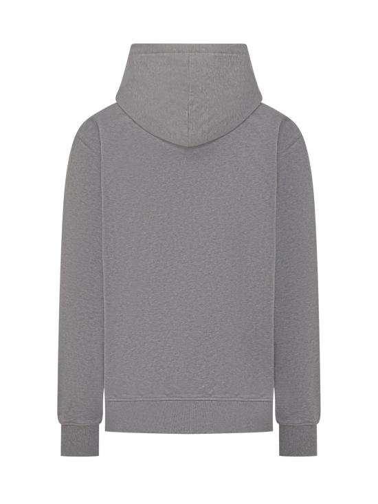 25FW JW앤더슨 로고 패치 포켓 후드 티셔츠 JW0214PG1632 907 GREY MELANGE - JW ANDERSON