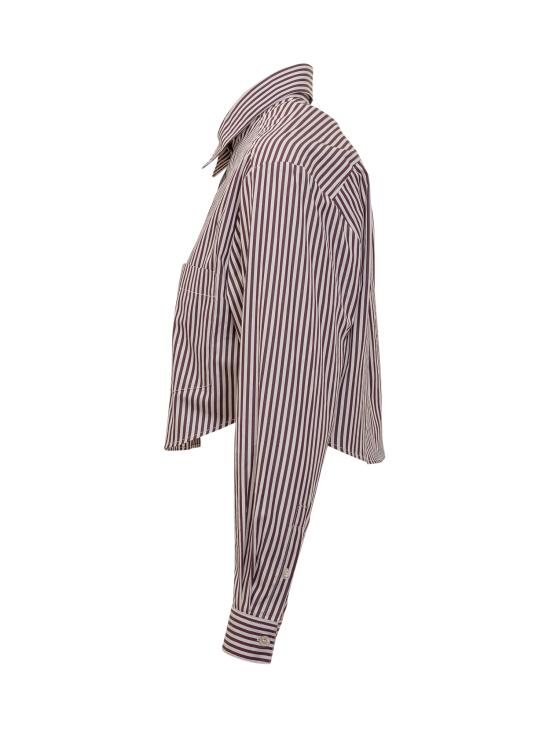 25FW 이자벨마랑 셔츠 24ACH0179FAB1I01I ECBY ECRU BURGUNDY - ISABEL MARANT