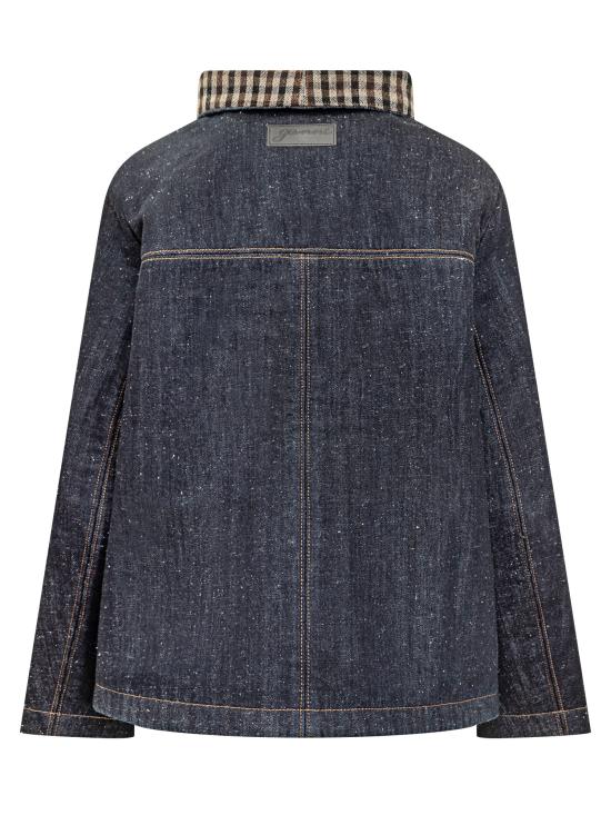 25FW 가니 자켓 J1766 568 DARK BLUE STONE - GANNI