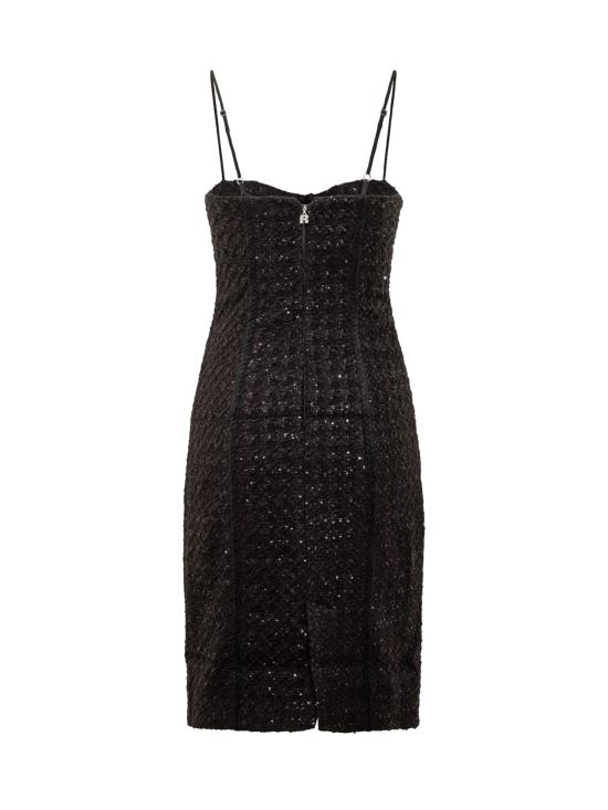  로테이트 숏 원피스 113088100 100 BLACK - ROTATE