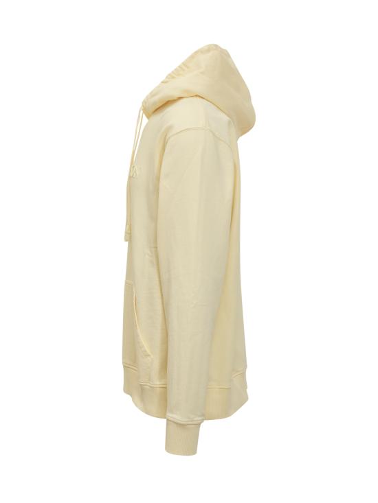 25FW JW앤더슨 로고 패치 포켓 후드 티셔츠 JW0214PG1632 215 BUTTERMILK - JW ANDERSON