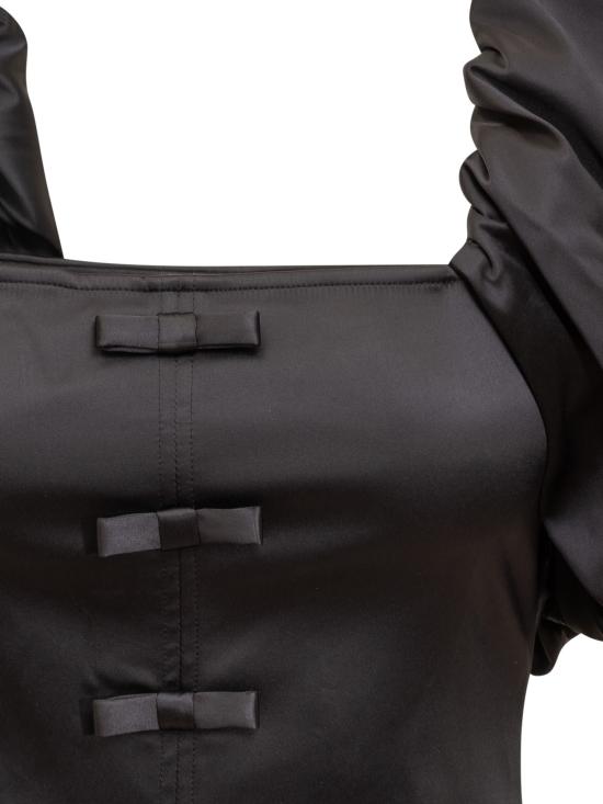  가니 숏 원피스 F8456 099 BLACK - GANNI