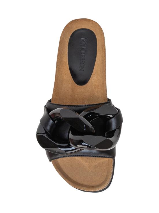  JW앤더슨 뮬/슬리퍼 ANW36015A 13110 BLACK CHAIN BLACK - JW ANDERSON