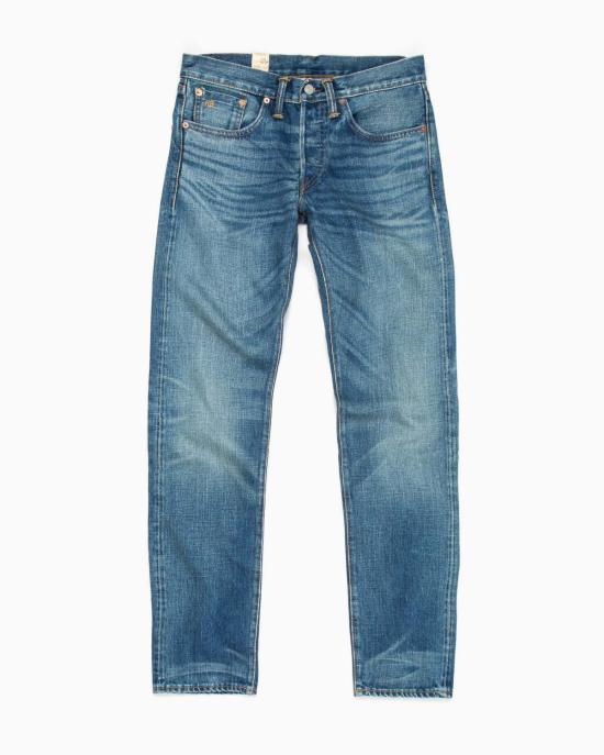  더블알엘 데님 팬츠 RRL 슬림핏 셀비지 진 힐스뷰