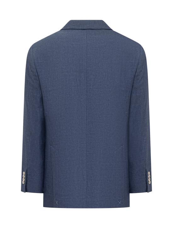 25SS 브루넬로 쿠치넬리 수트 자켓 MW4827BWD C802 BLU - BRUNELLO CUCINELLI