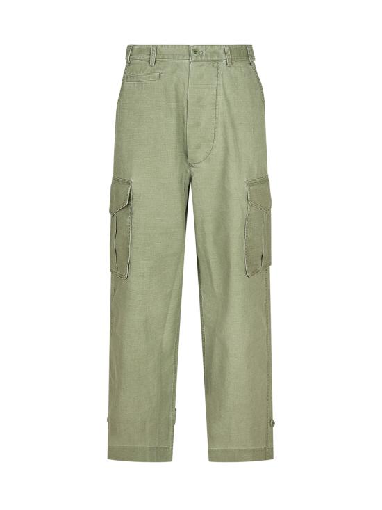 25SS 겐조 스트레이트 팬츠 FF55PA2459GD 48 PALE KHAKI