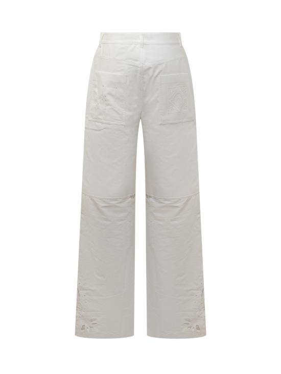 25SS 마린세르 스트레이트 팬츠 UPA056A WH10 WHITE - MARINE SERRE