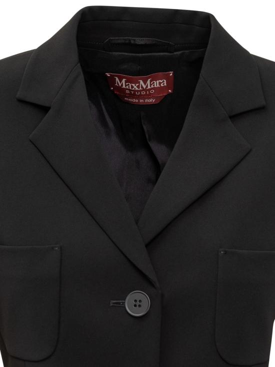 24FW 막스마라 스튜디오 수트 자켓 2426046051600 001 NERO - MAX MARA STUDIO