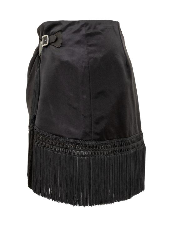 25SS 톰포드 스커트 GC5794FAX1508 LB999 BLACK - TOMFORD