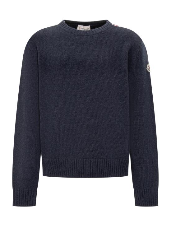 25FW [키즈] 몽클레어 풀오버 K29549C00001M1241 745 BLU