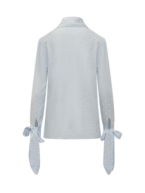 25SS 지방시 블라우스 BW61DL15T4 451 PALE BLUE - GIVENCHY