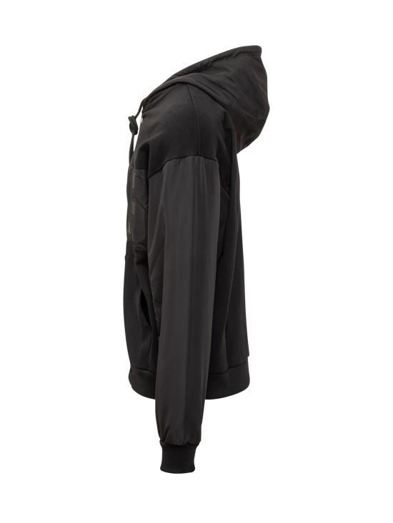 25SS 지씨디에스 긴팔 티셔츠 B1CM2001JI1 99 BLACK - GCDS